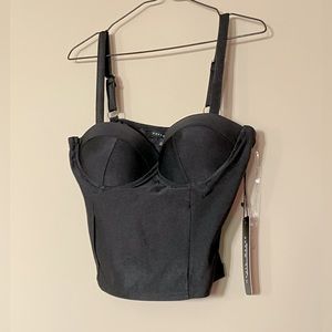 Corset Fitted Crop Top